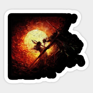 So frail sunlight spear Sticker